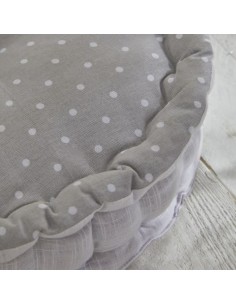 Coussin de sol rond - TODAY - CHARME - Imprimé Constance - 40 x 12 cm 2