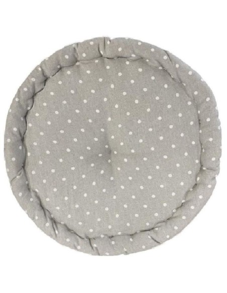 Coussin de sol rond - TODAY - CHARME - Imprimé Constance - 40 x 12 cm