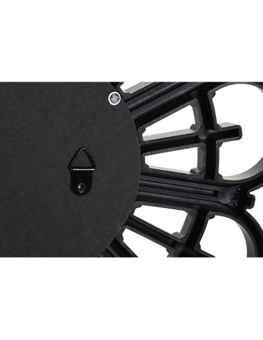 Ensemble de miroirs DKD Home Decor Scandi Verre Noir Doré polypropylène (25 x 2 x 25 cm) (2 Unités)