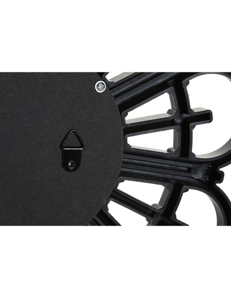 Ensemble de miroirs DKD Home Decor Scandi Verre Noir Doré polypropylène (25 x 2 x 25 cm) (2 Unités)