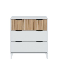 Commode Forés Blanc Naturel 70,5 X 40 X 76 CM