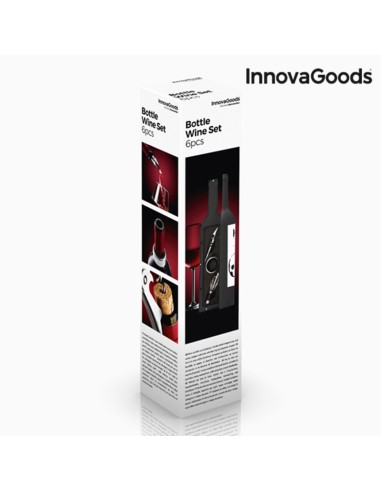 Boîte à Bouteille de Vin InnovaGoods 5 Pièces
