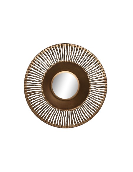 Miroir mural Home ESPRIT Cuivre Métal 50 x 6,5 x 50 cm