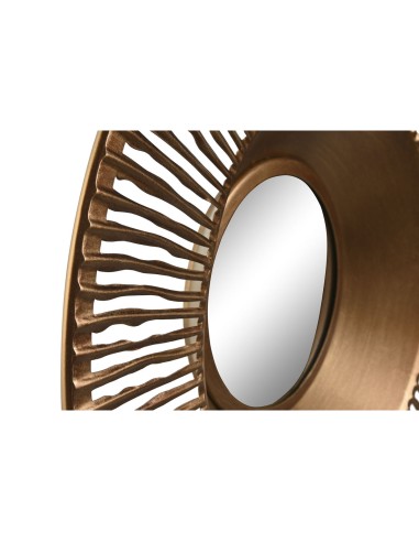 Miroir mural Home ESPRIT Cuivre Métal 50 x 6,5 x 50 cm