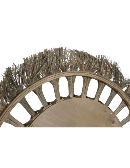 Miroir mural Home ESPRIT Naturel Tropical 60 x 2,5 x 60 cm