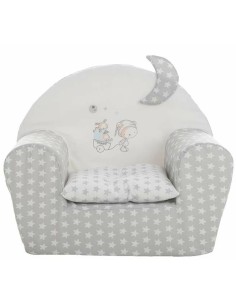 Fauteuil pour enfant Stars 44 x 34 x 53 cm Gris