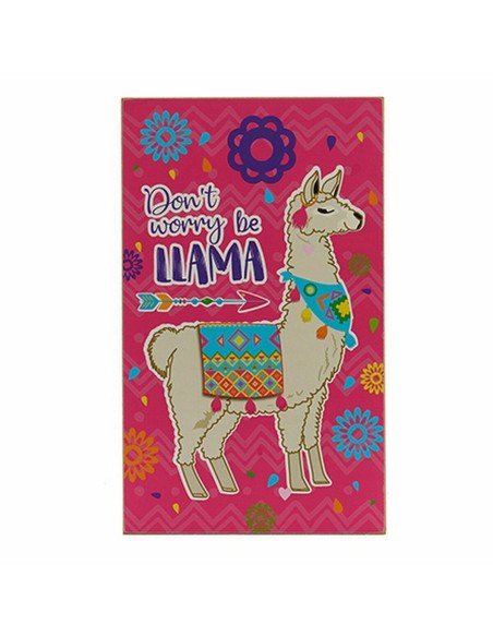 Cadre Bois Lama (1 x 40 x 24 cm)