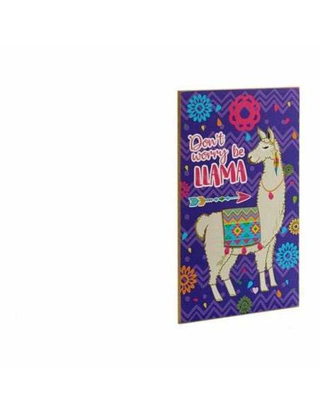Cadre Bois Lama (1 x 40 x 24 cm)