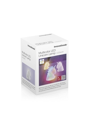 Lampe Multicolore Licorne LEDicorn InnovaGoods