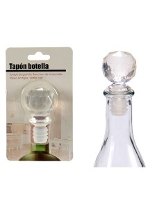 Bouchon hermétique pour bouteille Transparent 3,5 x 14,5 x 8,5 cm Ballon (12 Unités) 2