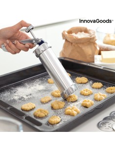 Machine à Biscuits et Douille2 en 1 Prekies InnovaGoods