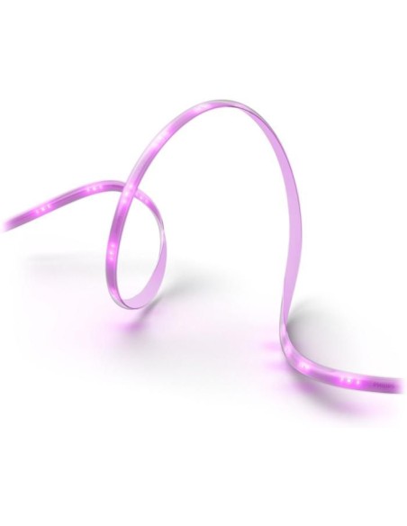 Kit de base ruban LED - PHILIPS HUE - Lightstrip 10 metres Smart LED pour l'intérieur - Lumiere blanche et colorée