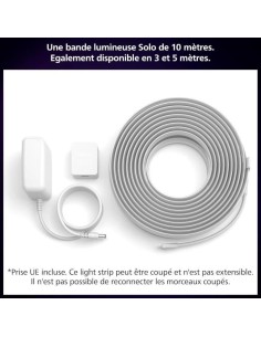 Kit de base ruban LED - PHILIPS HUE - Lightstrip 10 metres Smart LED pour l'intérieur - Lumiere blanche et colorée 2