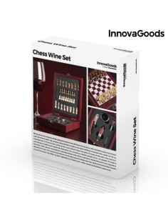 Ensemble d'Accessoires à Vin et Échecs InnovaGoods 37 Pièces 2