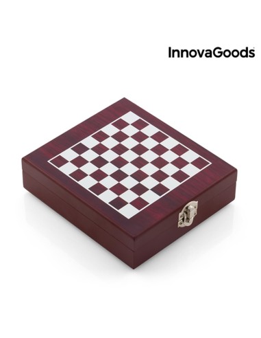 Ensemble d'Accessoires à Vin et Échecs InnovaGoods 37 Pièces